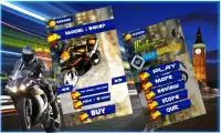 Шоссе Stunt Bike Racing 3D Screen Shot 3
