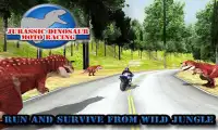 Jurassic Dinosaur Moto Racing Screen Shot 4