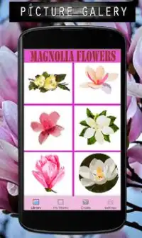 Magnolia Flowers Color By Number-Pixel Art Screen Shot 3