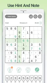 Sudoku - Free Puzzle Game Screen Shot 2