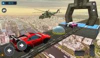 अंतिम 3 डी रैंप कार रेसिंग गेम Screen Shot 4