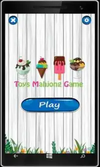 Mahjong Solitaire Ice Cream Screen Shot 0
