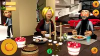 무서운 섬뜩한 교사 3D- 악 할머니 학교 게임 Screen Shot 6