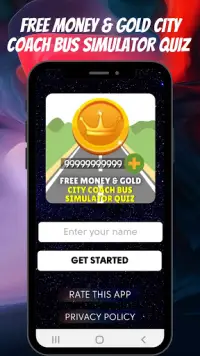 Quiz Free Money and Gold for City Coach Bus Screen Shot 0