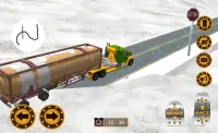 zima transport ciężarowy Screen Shot 1