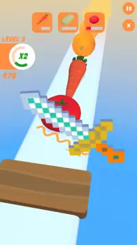 Knife Cut Amazing Vegetable Slicing Screen Shot 6