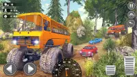 Monster Bus Simulator 2019: внедорожное приключени Screen Shot 6