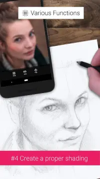 Practice Drawing: Portraits and Figures Screen Shot 4