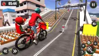 Fearless BMX Bicycle Racing - Mega Ramp Screen Shot 0