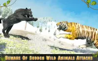 Black Panther Family Sim 3D Screen Shot 1