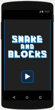 Snake And Blocks Screen Shot 0
