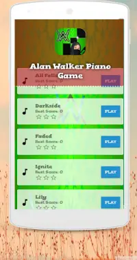 Megic Alan Walker- On May Way Piano Game Screen Shot 0