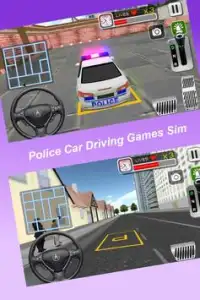 Police Car Driving Games Sim Screen Shot 2