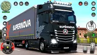 Euro Cargo Truck Driving Game Screen Shot 4