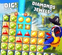 Pirate Treasures - Jewel & Gems Puzzle Pop Screen Shot 0
