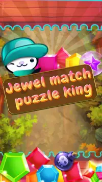 Jewel match puzzle king: match 3 games 2020 Screen Shot 0