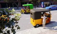 คนขับรถตุ๊กตุ๊กรถลากรถแท็กซี่ Screen Shot 9