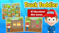 Truck Toddler Kids Games Free Screen Shot 0