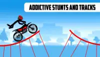 Stickman Bike Race Screen Shot 1