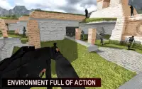 Sniper combattimento moderno assassinio squadra Screen Shot 1