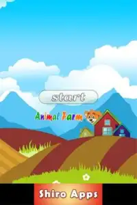 Farm Pet Animal Match for Kids Screen Shot 1