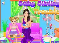 Baby sibling trouble for kids Screen Shot 6