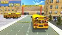 Moderne Stadt Schulbus Simulator 2017 Screen Shot 5