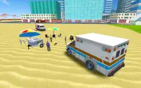 City Ambulance Driving Games Screen Shot 5