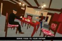 Virtual Robotic Futuristic Housewife Family Game Screen Shot 7