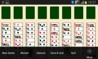 FreeCell Solitaire Screen Shot 2