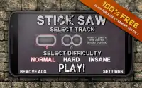 Stickman Saw Run ("Stick Saw") Screen Shot 0
