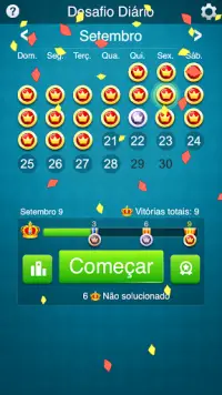 Solitaire: Desafio Diário Screen Shot 2