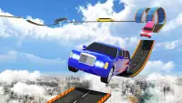 Limousine Racing Stunts Master - Autorennspiele Screen Shot 3
