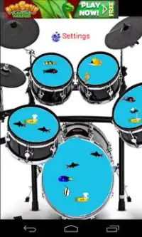 Fish Tank Drums Screen Shot 2