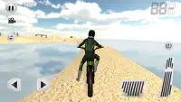 محاكاة الدراجة النارية - الطرق الوعر Screen Shot 0