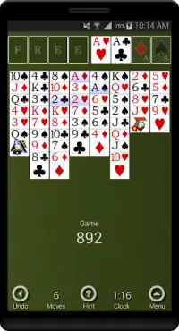 FreeCell Forever Screen Shot 2