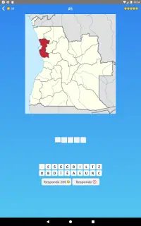 Angola: Jogo de Províncias e Territórios Screen Shot 7