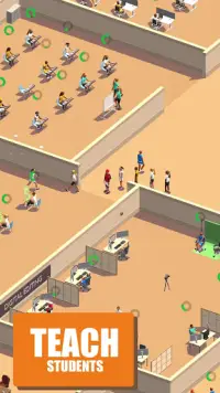Idle School 3d - Tycoon Game Screen Shot 1
