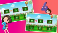 Kids Math Game : Add Subtract Multiplication Free Screen Shot 11