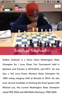 Sri Chess Academy Screen Shot 2