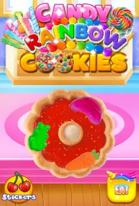 Candy Rainbow Cookies & Donuts Screen Shot 5