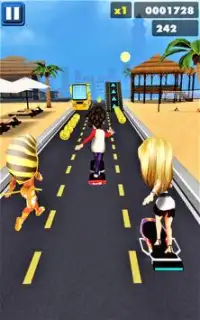 Bus Rail Rush - Multiplayer Screen Shot 4