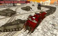 WW2 Army Train Driving War Shooting Train Games Screen Shot 5