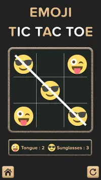 Tic tac toe Emoji Screen Shot 0