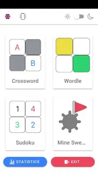 Puzzles: CrossWord,Sudoku&more Screen Shot 1