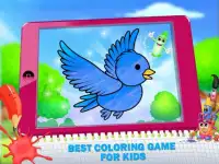 Birds Coloring Game For Kids : Coloring Pages Screen Shot 3