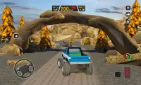 Offroad Bukit pasir Buggy Mobil Balap 3D Screen Shot 4