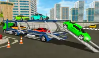 Car Parking Trailer Car Transport Screen Shot 5