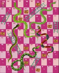 Snakes And Ladders Queen : multiplayer board game Screen Shot 5