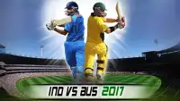 IND vs AUS Cricket Game 2017 Screen Shot 0